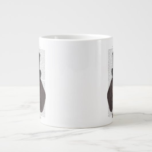 Dachshund, Formele hond en Pet Extra Grote Beker (Voorkant)