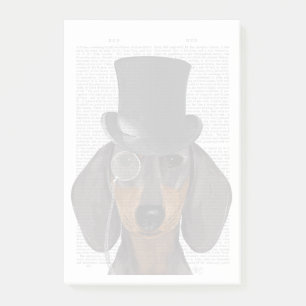 Dachshund, Formele hond en Pet Post-it® Notes