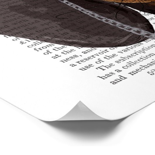 Dachshund, Formele hond en Pet Poster (Hoek)