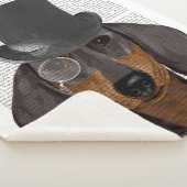 Dachshund, Formele hond en Pet Sherpa Deken (3/4)