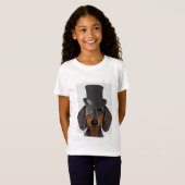 Dachshund, Formele hond en Pet T-shirt (Voorkant volledig)
