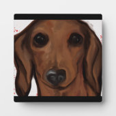 DACHSHUND FOTOPLAAT (Voorkant)