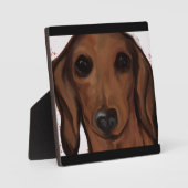 DACHSHUND FOTOPLAAT (Voorkant)