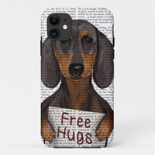 Dachshund Free Hugs Case-Mate iPhone Case (Achterkant)