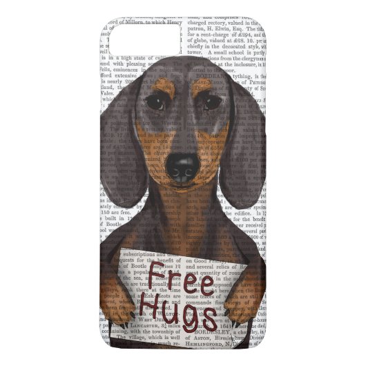 Dachshund Free Hugs Case-Mate iPhone Case (Achterkant)