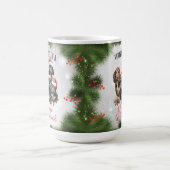 Dachshund Funny Christmas Chien café Mug (Centre)