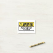 Dachshund Funny Gezegde Post-it® Notes (Op bureau)