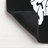 Dachshund Funny Text Dog Tygraphy T Shirt Muismat (Hoek)