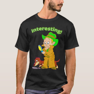 DACHSHUND FUNNY WIENER DOG PET CUTE DETECTIVE DOG T-SHIRT