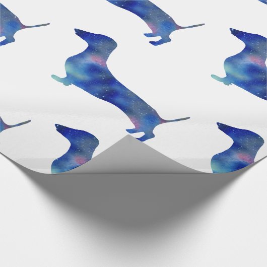 Dachshund Glossy Wrapping Paper, 30 in x 6 ft Cadeaupapier (Hoek)