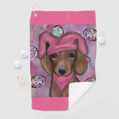 Dachshund Golfhanddoek (Insitu)