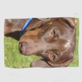 Dachshund Golfhanddoek (Horizontaal)