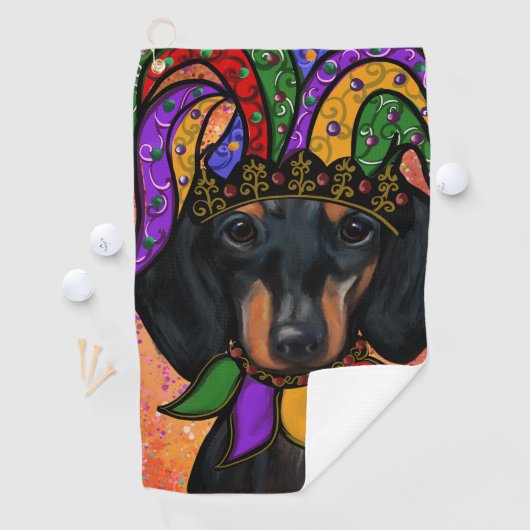 DACHSHUND GOLFHANDDOEK (Insitu)