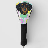 DACHSHUND GOLFHEADCOVER (Voorkant)