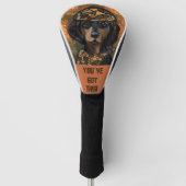 DACHSHUND GOLFHEADCOVER (Voorkant)