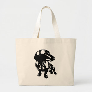 Dachshund Grote Tote Bag