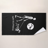 Dachshund Halloween (Serviette de bain)