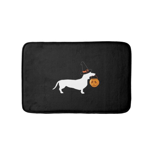 (Dachshund Halloween) Badmat (Voorkant)