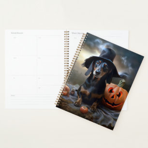 Dachshund Halloween effroi