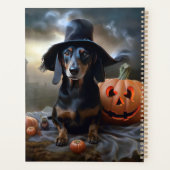 Dachshund Halloween effroi (Dos)