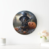 Dachshund Halloween eng Grote Klok (Huis)