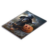 Dachshund Halloween eng Notitieboek (Linkerzijde)
