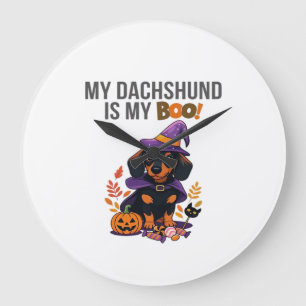 Dachshund Halloween-kostuum Mijn Dachshund is Mij Grote Klok