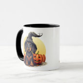Dachshund Halloween mug (Devant gauche)