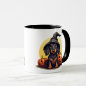 Dachshund Halloween mug (Devant droit)