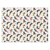Dachshund Halloween Tablecloth Tafelkleed (Voorkant (Horizontaal))