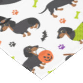 Dachshund Halloween Tablecloth Tafelkleed (Gekanteld)