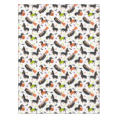 Dachshund Halloween Tablecloth Tafelkleed (Voorkant)