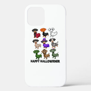 Dachshund Happy Hhalweiner Funny Dog Halloween iPhone 12 Pro Hoesje