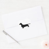 dachshund hart sticker (Envelop)