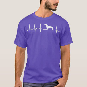 Dachshund Heart Cute Sweet Funny Dog Pet Owner Fa T-shirt