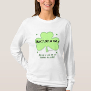 Dachshund Heaven; St. Patrick's Day Dachshund T-shirt