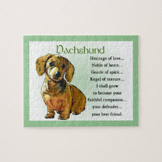 Dachshund Heritage of Love Legpuzzel