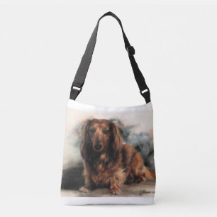 Dachshund-hond Crossbody Tas