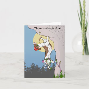 Dachshund hond rock klimmen kaart