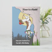 Dachshund hond rock klimmen kaart (Staand voorkant)