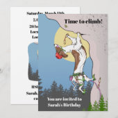 Dachshund hond rock klimmen kaart (Voorkant / Achterkant)