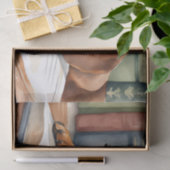 Dachshund Hond  Waterverf Tissuepapier (Geschenk)