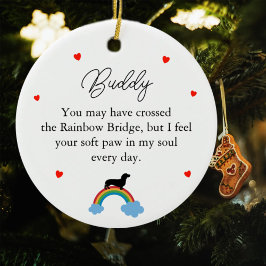 Dachshund Honden Custom Gedenkteken Keramisch Ornament