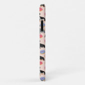 Dachshund-honden donuteren roze Case-Mate iPhone case (Achterkant/rechts)