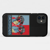 Dachshund Hondeneigenaar Wiener Hondencadeau Manne Case-Mate iPhone Case (Achterkant (horizontaal))