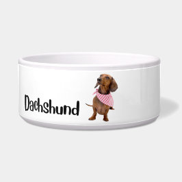 Dachshund - hondenkom per ras voerbakje