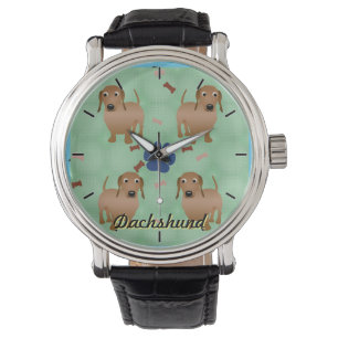 Dachshund Horloge
