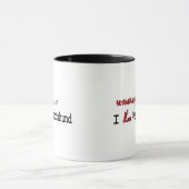 Dachshund (I Love) Mug (Centre)