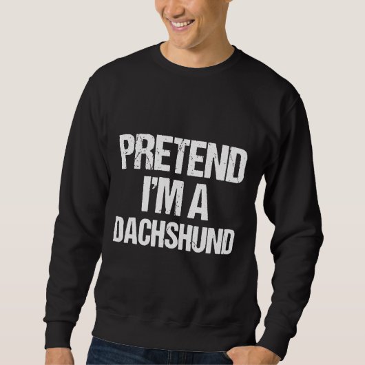 Dachshund Im Trui (Voorkant)