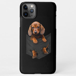 Dachshund in Mijn zak Dachshund Weiner Dog Gift iPhone 11Pro Max Hoesje